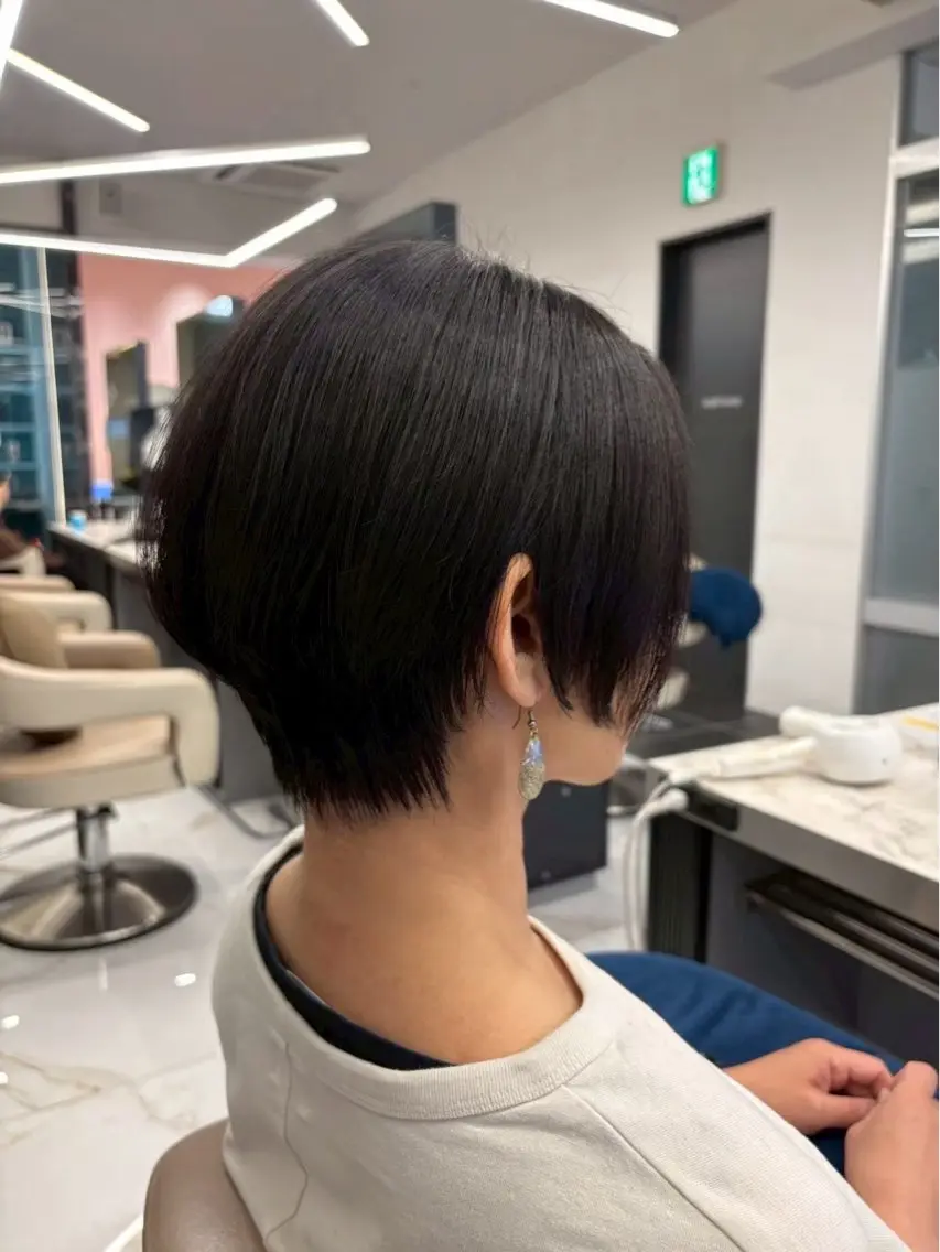 ショート くびれヘア ショートヘア 白髪手術/髪質改善 /浦和⭐️Ryu⭐️のヘアスタイル