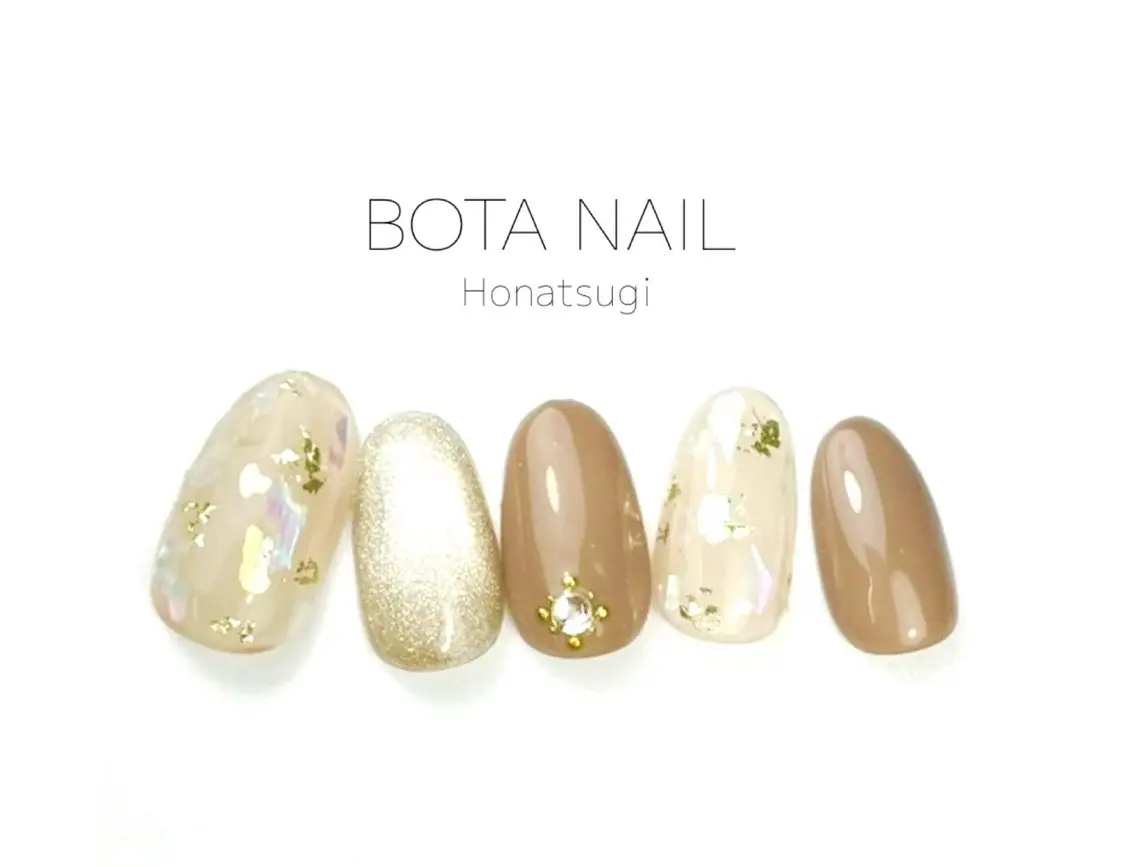 ネイル ハンドネイル BOTA NAIL UMIのネイルデザイン