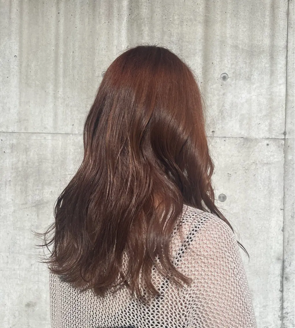 レディースカット×ワンカラーの写真