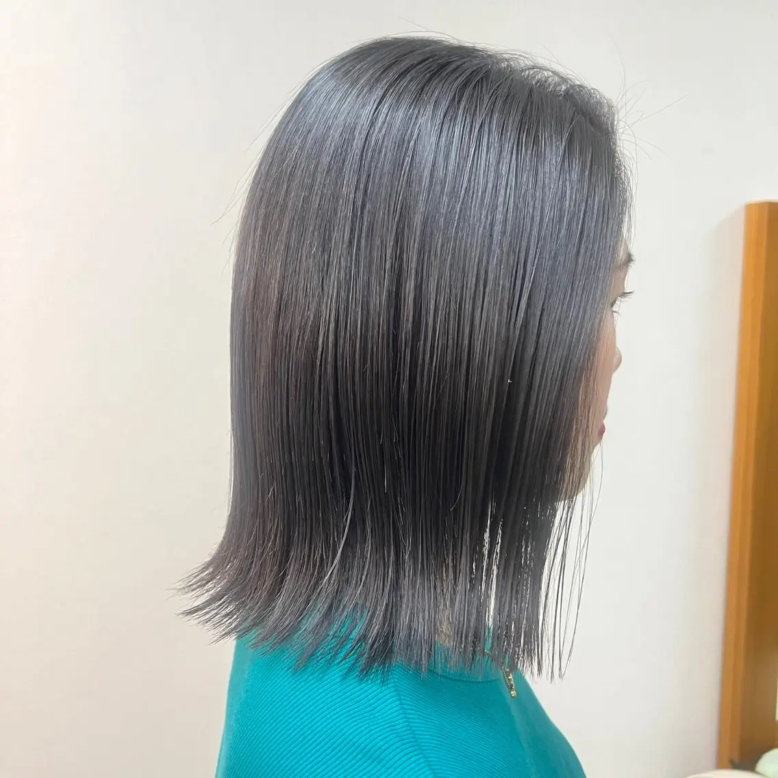 カット +ハーフ縮毛矯正 +ナノバブルの写真
