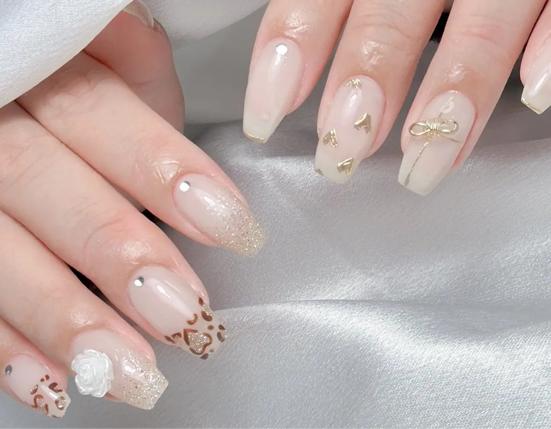 ネイル ハンドネイル ハンドケア Aura Nail ✨しう✨のネイルデザイン
