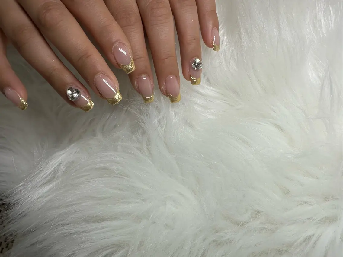 ネイル フレンチネイル EN_NAIL 野中本店Ayakaのマツエク・マツパデザイン