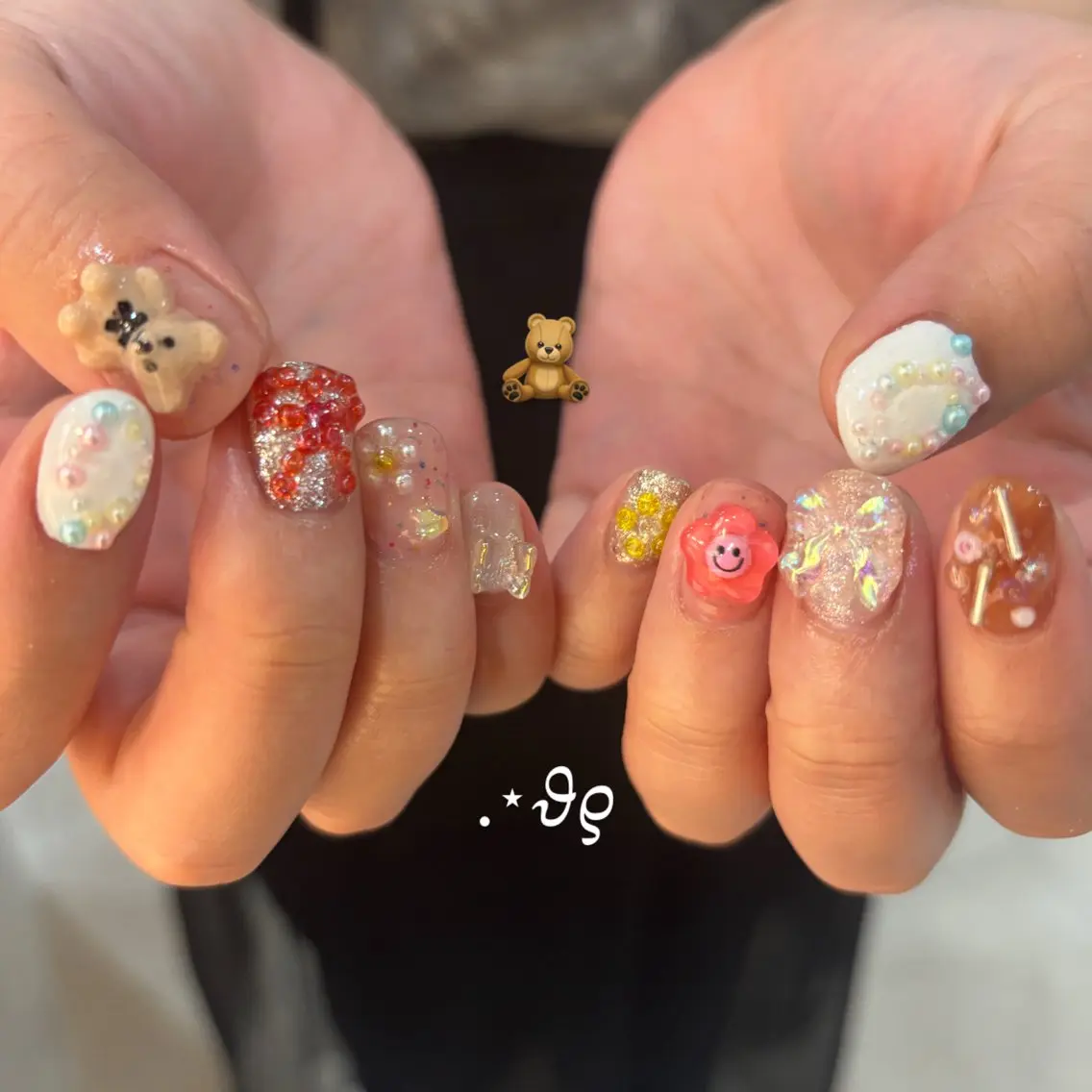 ネイル ハンドネイル フットネイル ゆびノさき茨木店 ニュアンス/アートのネイルデザイン