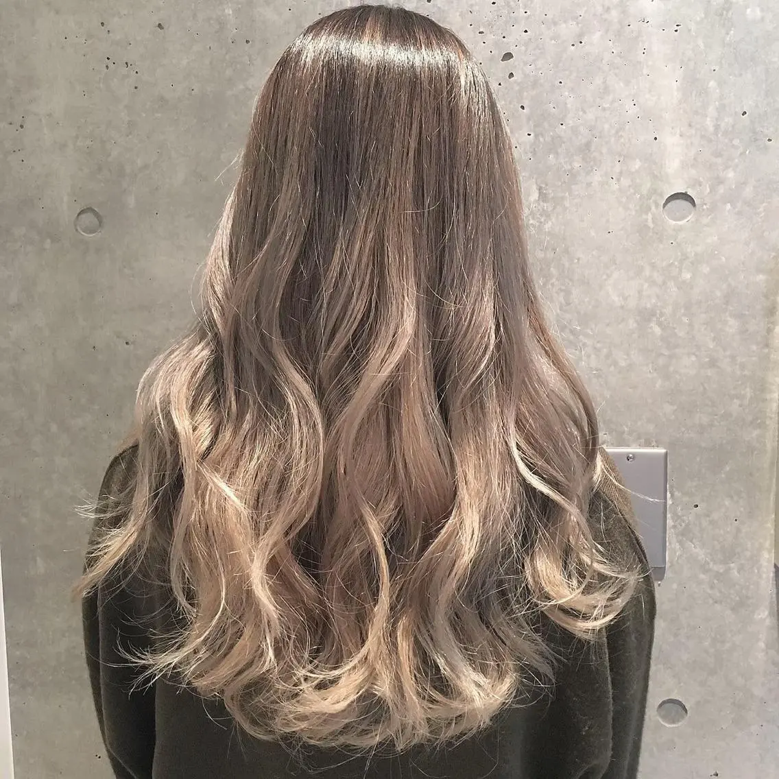 ロング カラー ケイジ✨透明感 /艶カラー✨のヘアスタイル