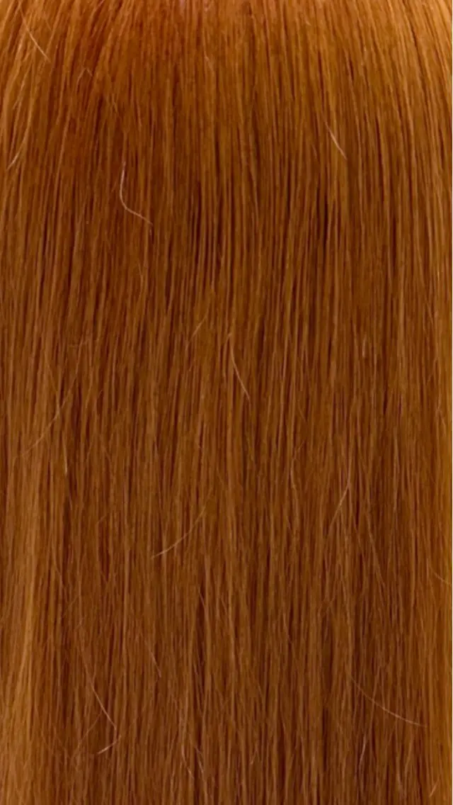 ミディアム カラー ヘアアレンジ ブリーチ ハイトーンカラー オレンジ 境町/透明感カラー/ レイヤー/中茎涼太のヘアスタイル