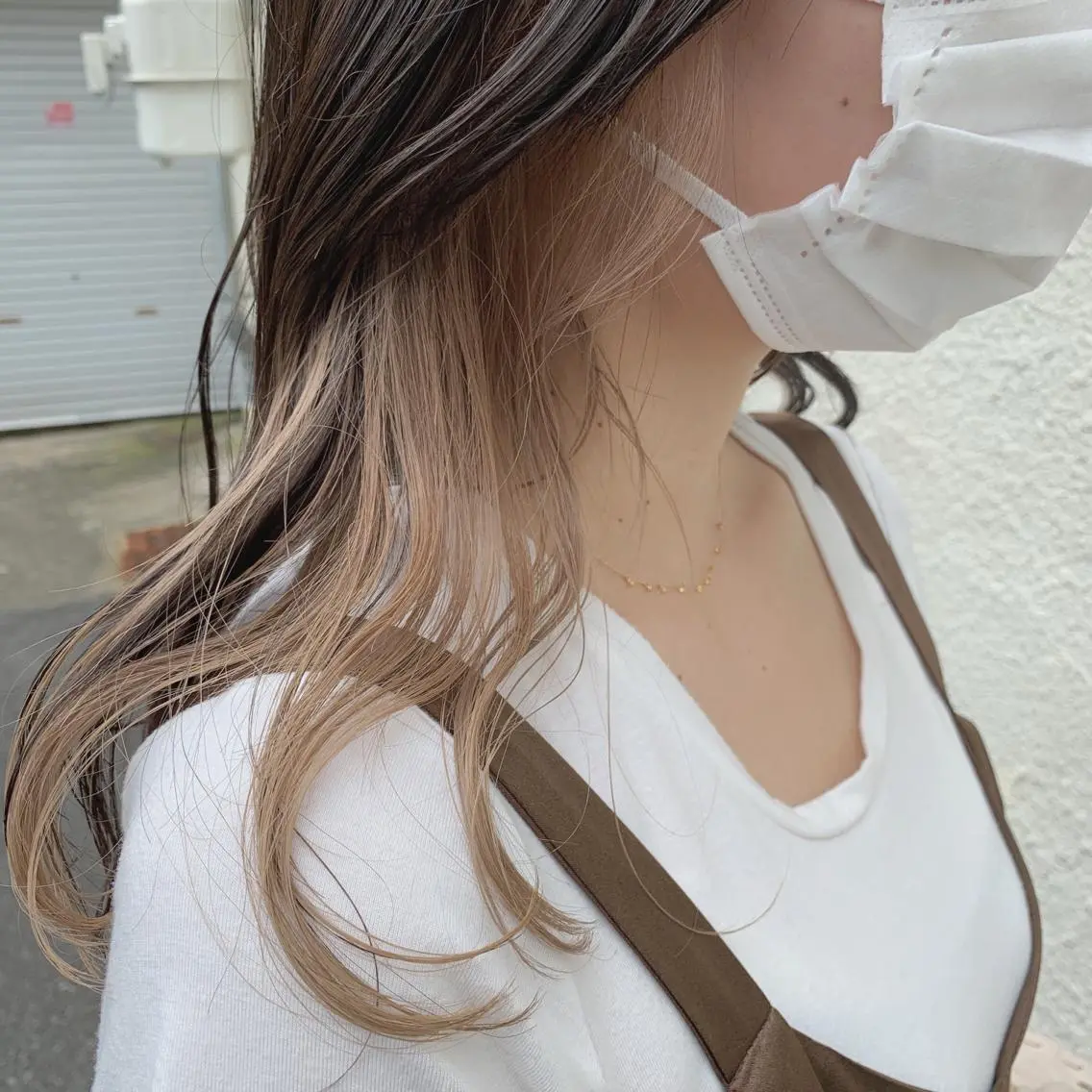 セミロング カット ヘアカラー トリートメント スダユーヤ 💫推しカラーウルフのヘアスタイル