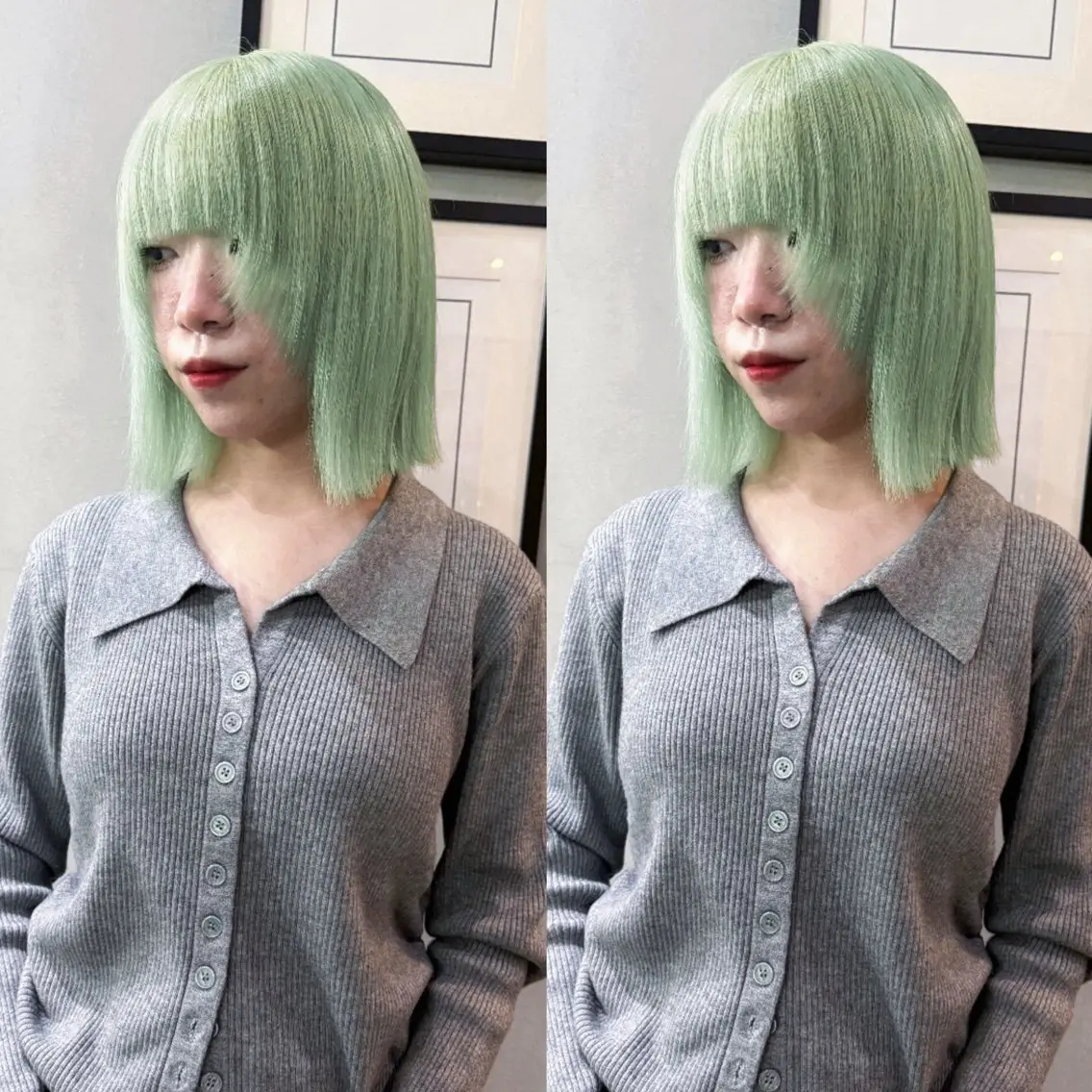 ミディアム カラー カット ヘアカラー Kurumi🌙韓国 レイヤー/艶感カラーのヘアスタイル