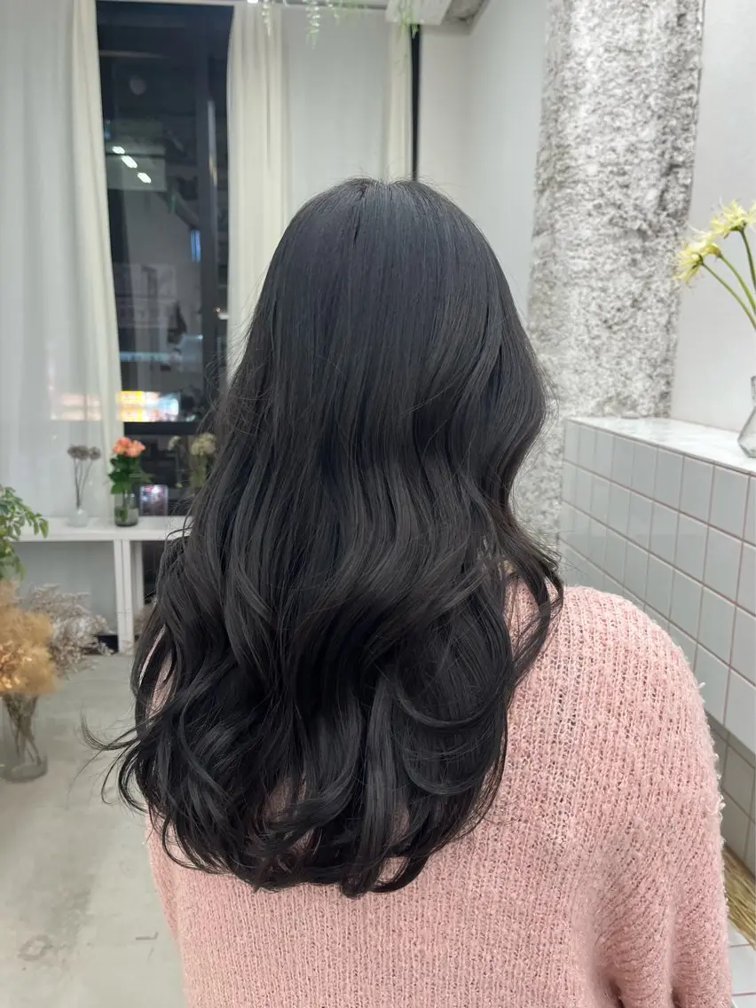セミロング カラー 🌼花屋併設🌼 木下奈々望のヘアスタイル