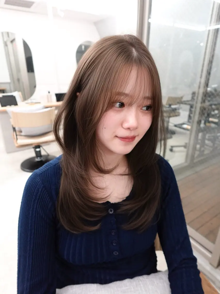 ロング ゆい レイヤーカット特化のヘアスタイル