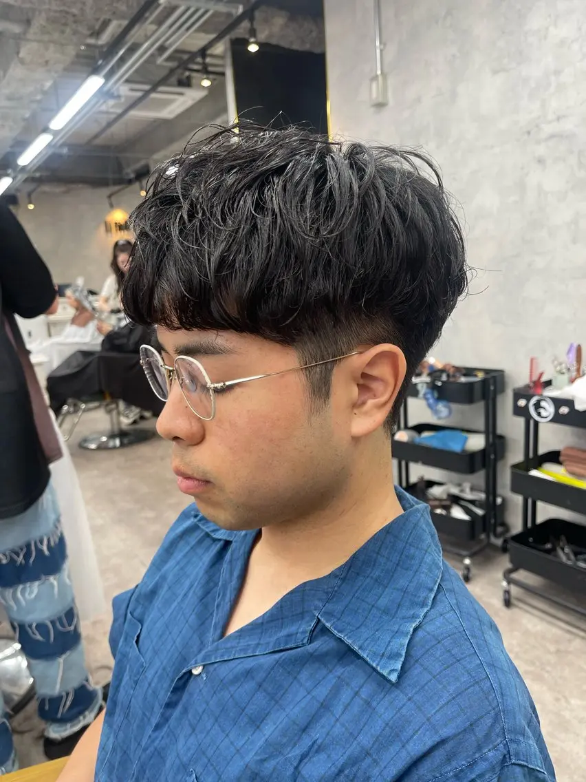 パーマ メンズ カット パーマ ✨メンズ支持率no1 野上✨のヘアスタイル