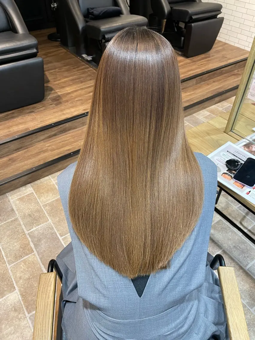 ロング ASHLEY 福島店のヘアスタイル
