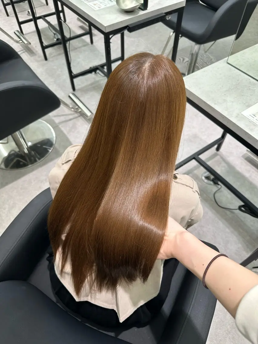 ロング カラー ヘアカラー トリートメント 🫧盛れハイトーン/ ブリーチ特化🎀サキのヘアスタイル