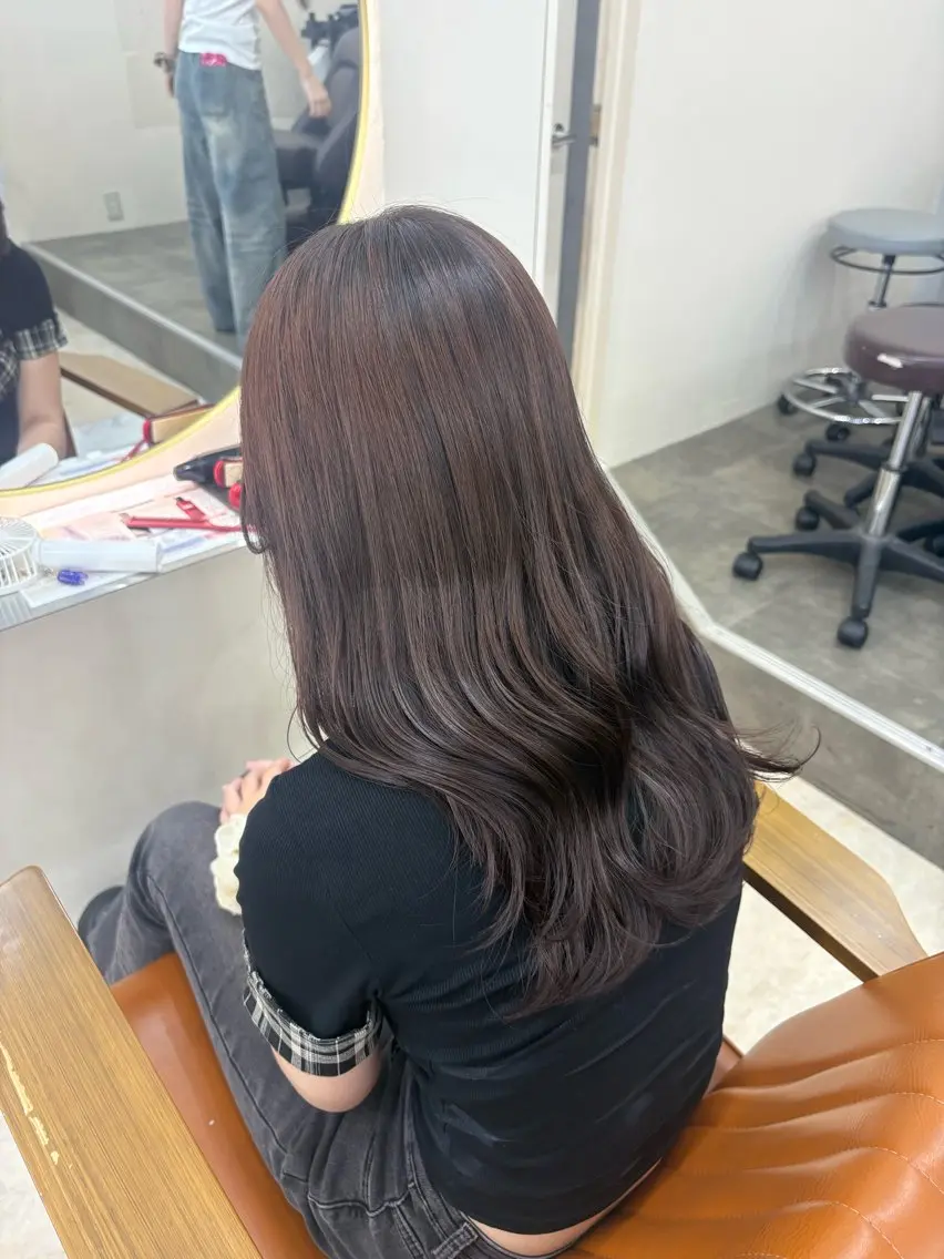 カラー ヘアカラー 蔵野 花音のヘアスタイル