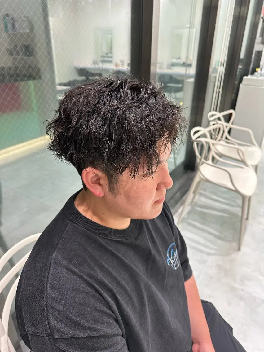 パーマ メンズ カット満足度No1 🏆メンズ美容師のヘアスタイル