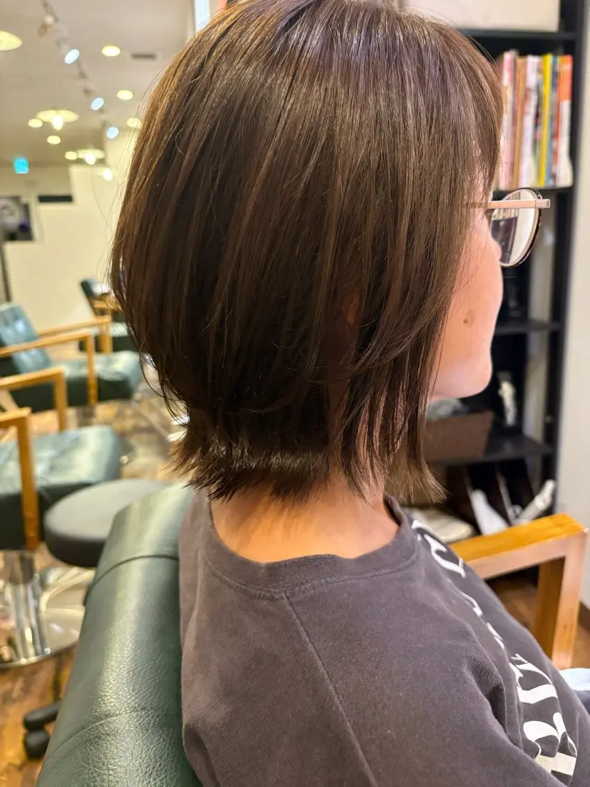 ミディアム MEGUMI 加古川.東加古川のヘアスタイル