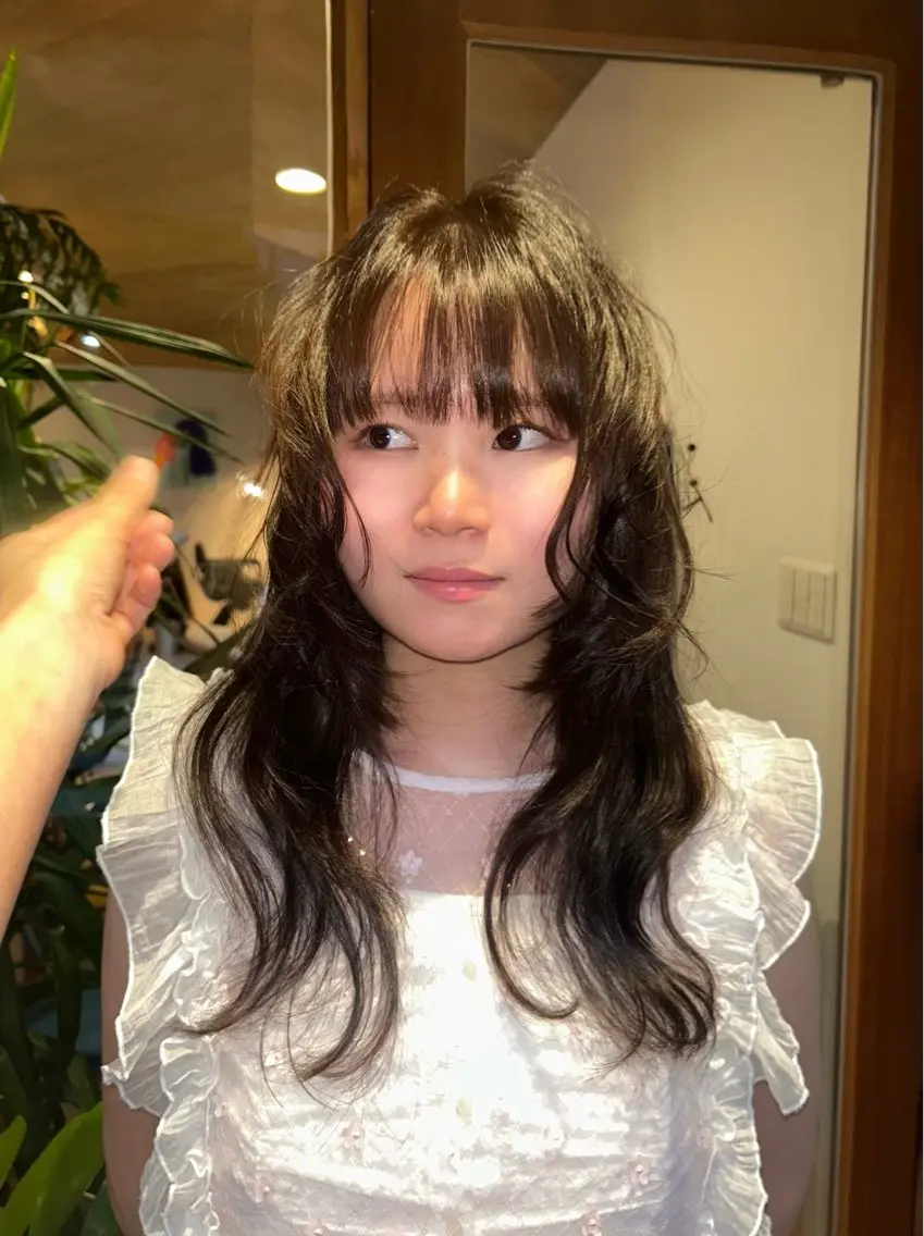 ロング カラー hinano 似合わせ/柔らか🫧のヘアスタイル