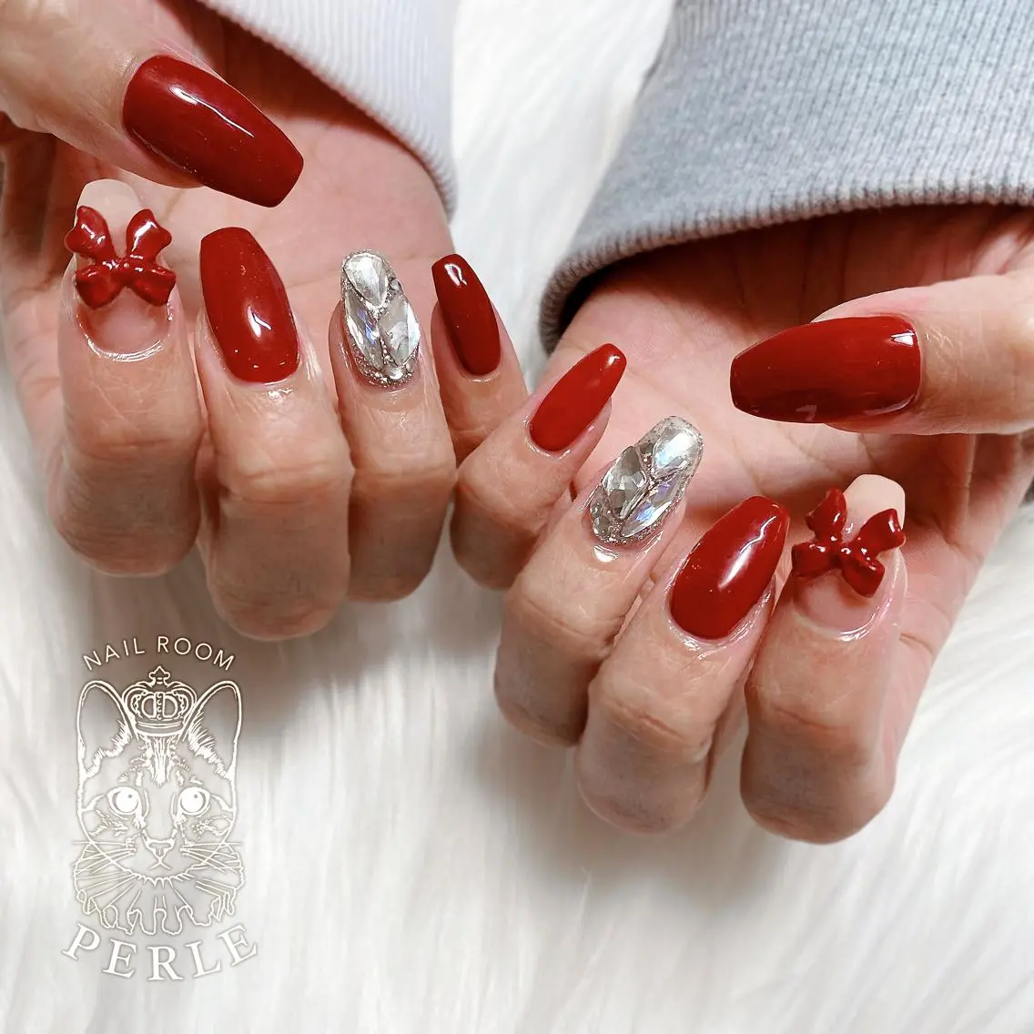 ネイル ハンドネイル nail room Perleのネイルデザイン