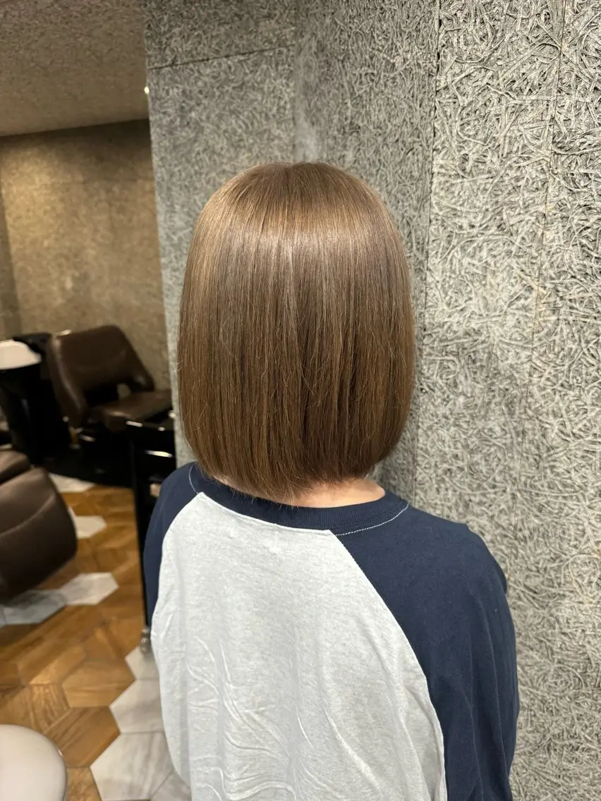 ⭐︎ダブルカラー(ケアブリーチ+アディクシーカラー)+TOKIOトリートメント⭐︎の写真