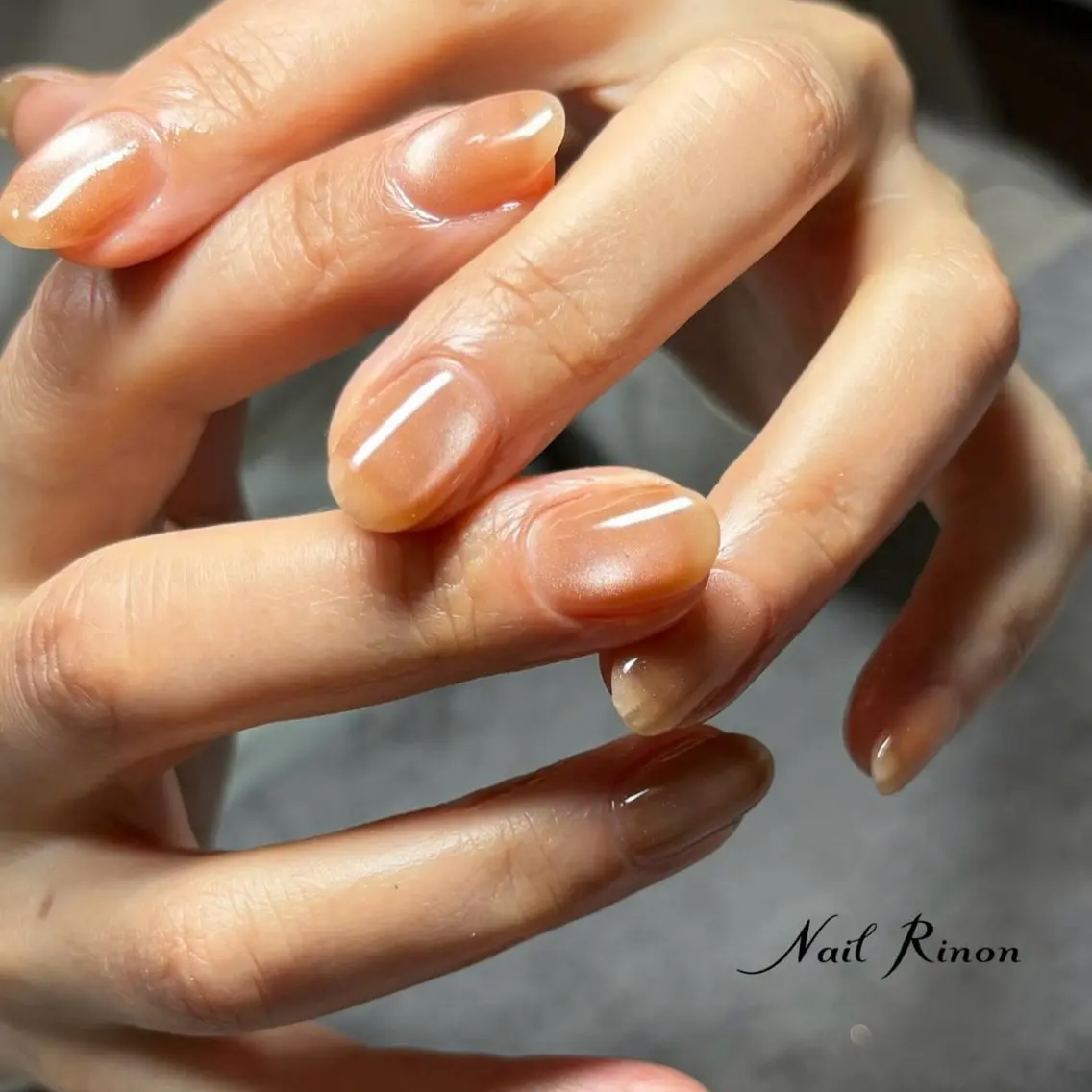 ネイル マグネットネイル ハンドネイル Nail Rinonのネイルデザイン
