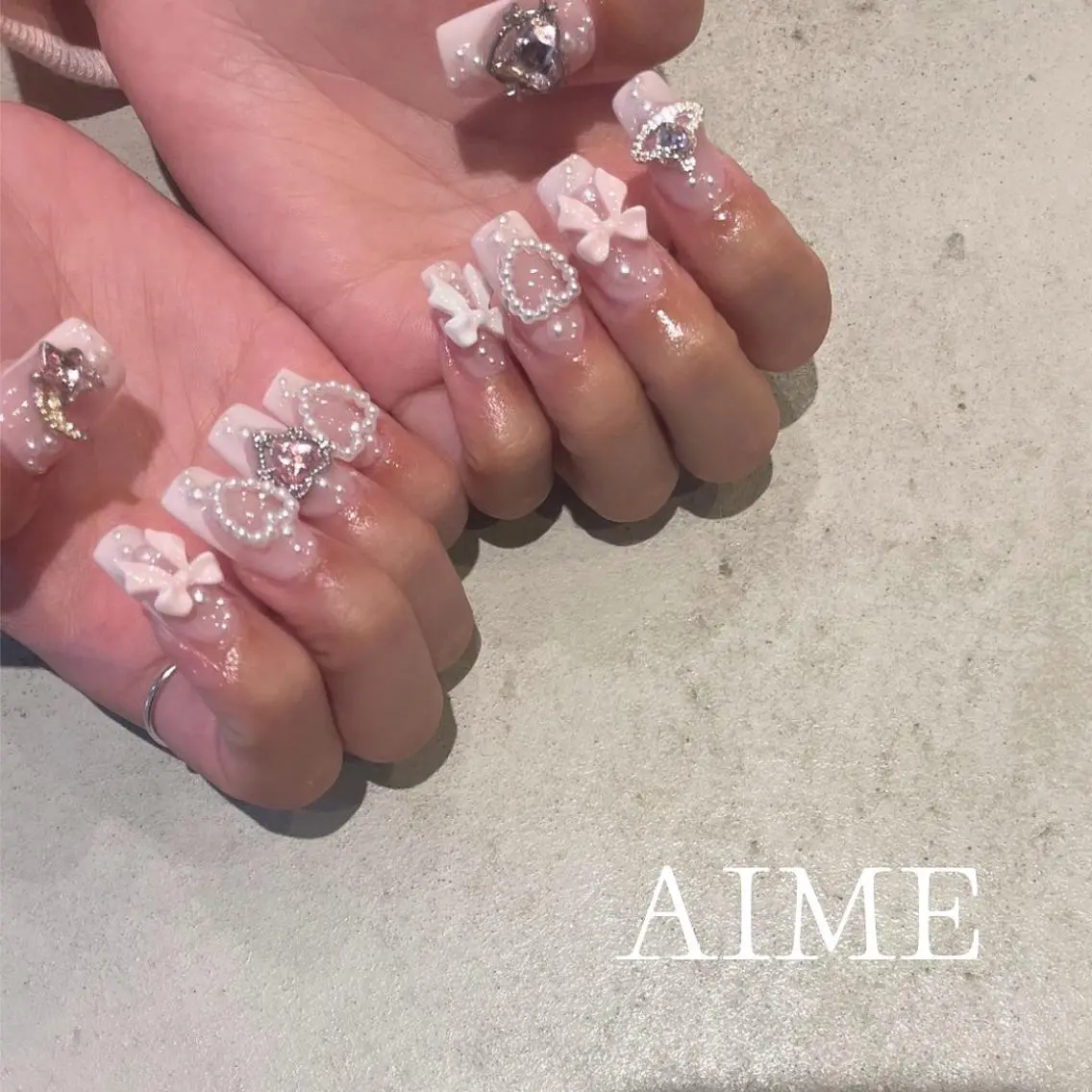 ネイル ハンドネイル AIME （momo）のネイルデザイン