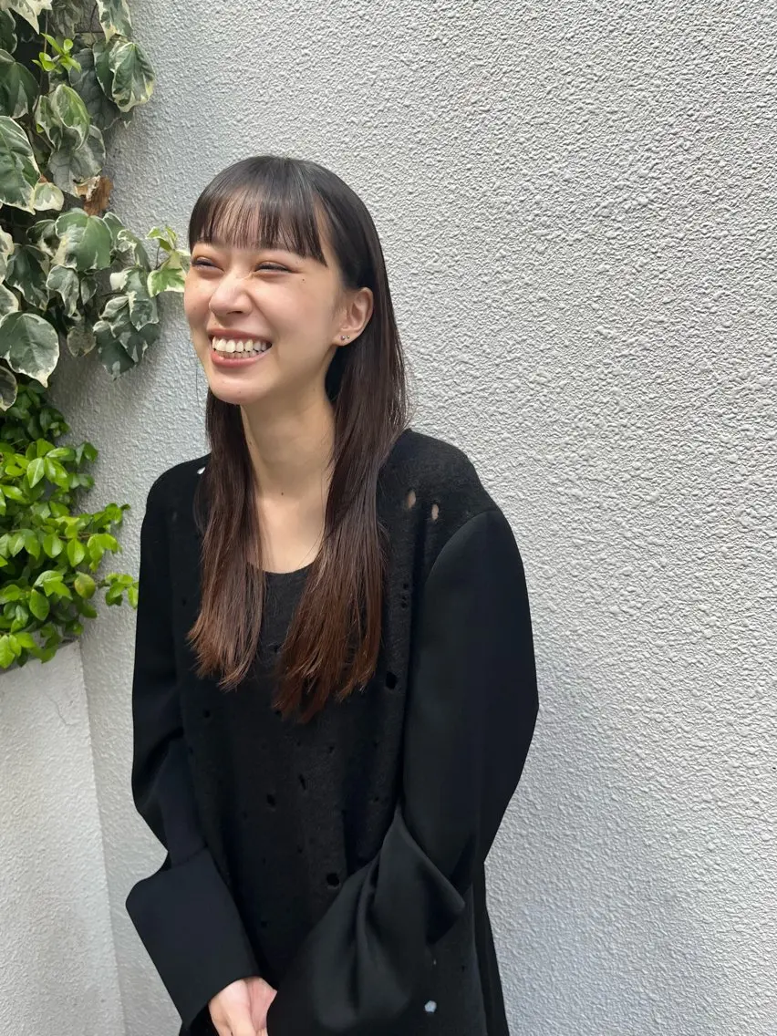 ロング 平田 秋月のヘアスタイル