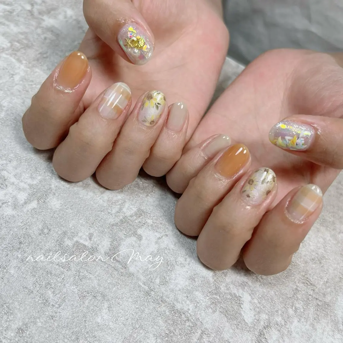 ネイル ハンドネイル nailsalon mayのネイルデザイン