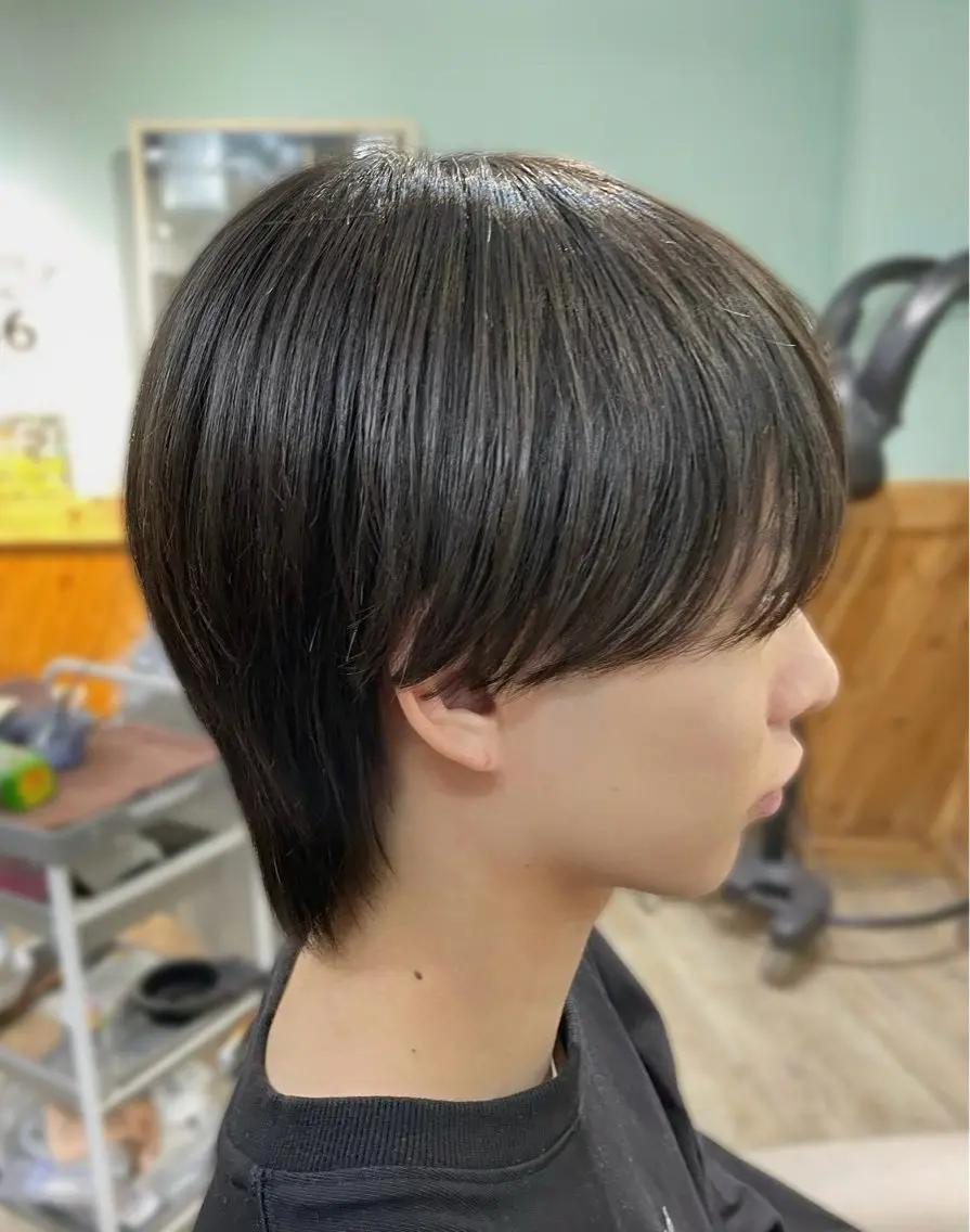ショート メンズ 内山 菜摘のヘアスタイル
