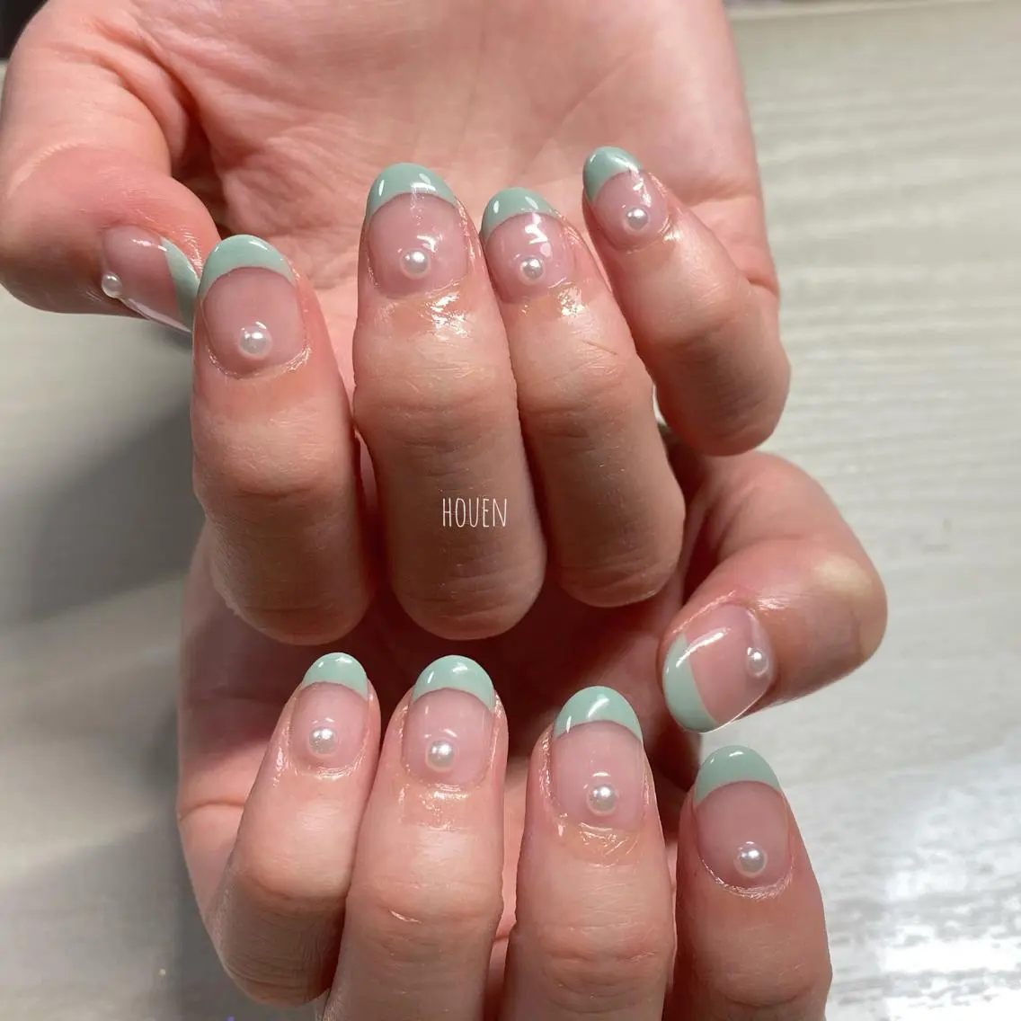 ネイル フレンチネイル 持ち込み I pinknail 韓国風·持ち込み専門のネイルデザイン