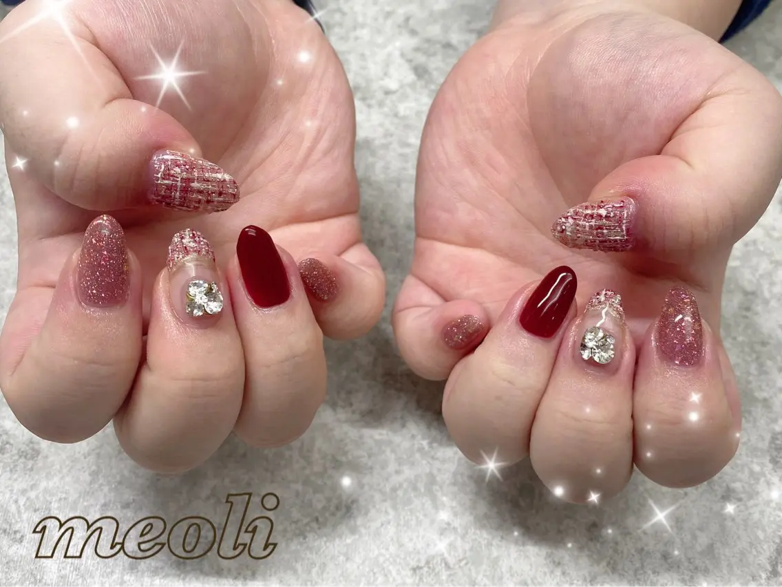 ネイル ハンドネイル nail salon meoli メグのネイルデザイン