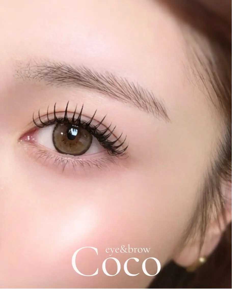 マツエク・マツパ フラットラッシュ eyelash Cocoのマツエク・マツパデザイン