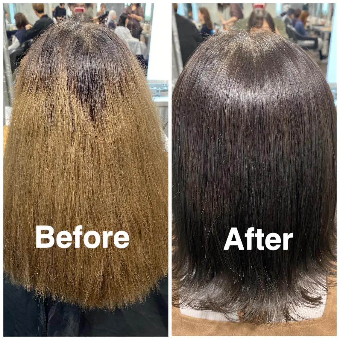 ミディアム カラー パーマ ヘアアレンジ メンズ キッズ ネイル マツエク・マツパ 髪質改善 トリートメント 酸熱トリートメント 当日予約⭕️ JUNYAのヘアスタイル