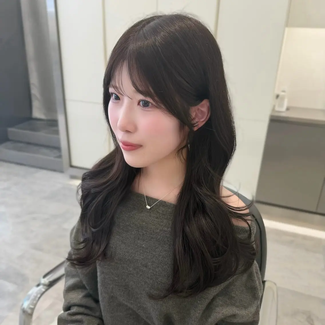 【レイヤーカット✂️】＋【透明感ワンカラー👱🏻‍♀️💞】の写真