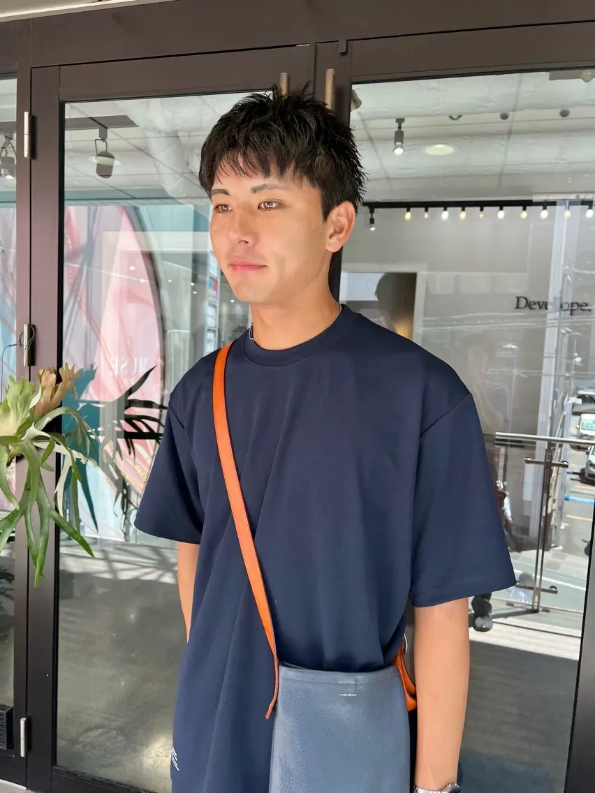 ショート メンズ メンズショート スパイキーショート 刈り上げ メンズベリーショート ベリーショート カット 千葉 郁也のヘアスタイル