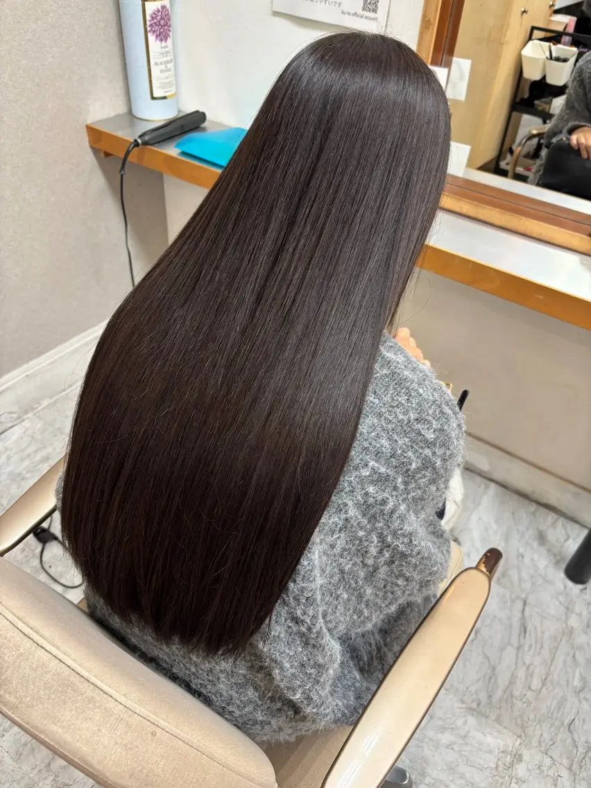 ロング カラー パーマ ヘアアレンジ カット 縮毛矯正 トリートメント 似合わせ×店長 🍋Raimu🍋のヘアスタイル