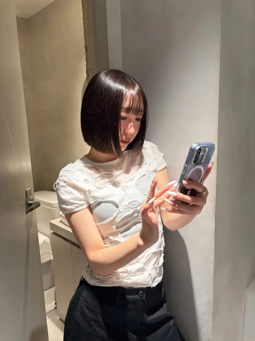 ミディアム ヘアカラー 🪽 表参道/NANA🪽のヘアスタイル