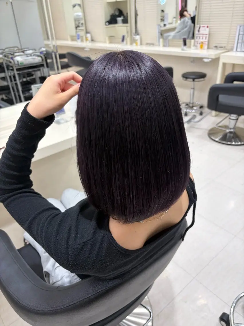 ロング カラー ヘアカラー 野口 楓華のヘアスタイル