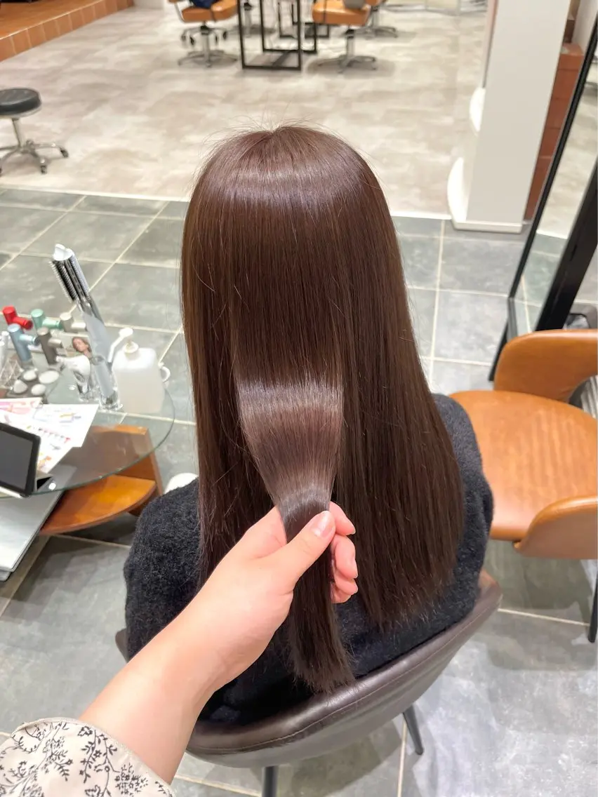 カラー ヘアカラー トリートメント 💎seira| 髪質改善・大人カラーのヘアスタイル