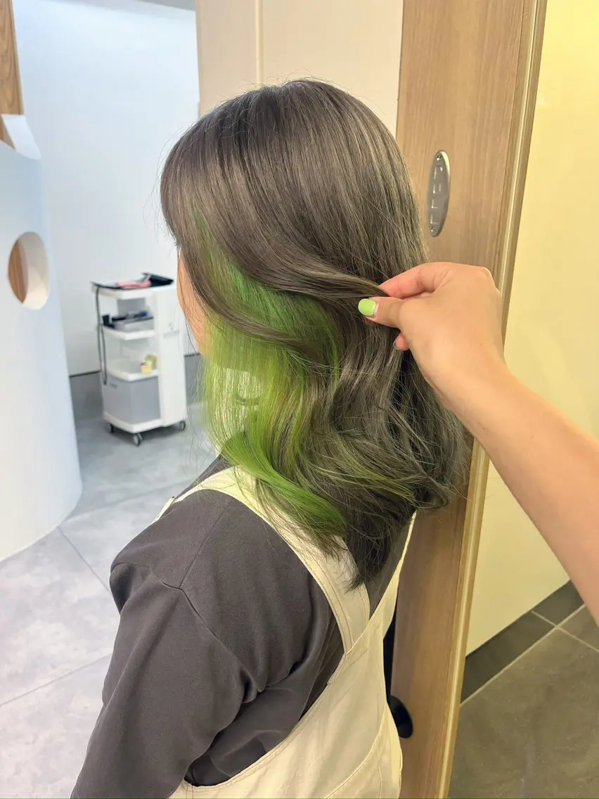 ミディアム カラー 似合わせカット Rinka🌻のヘアスタイル