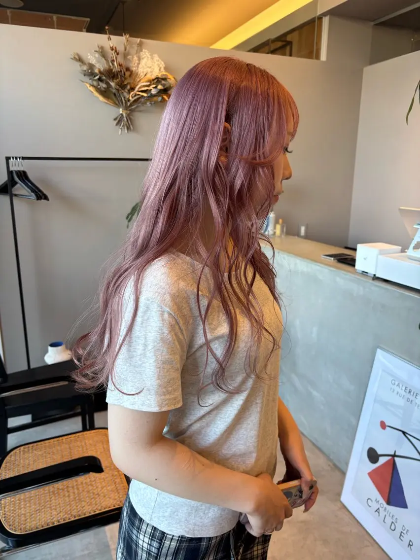 ロング ヘアカラー miyu /niilのヘアスタイル