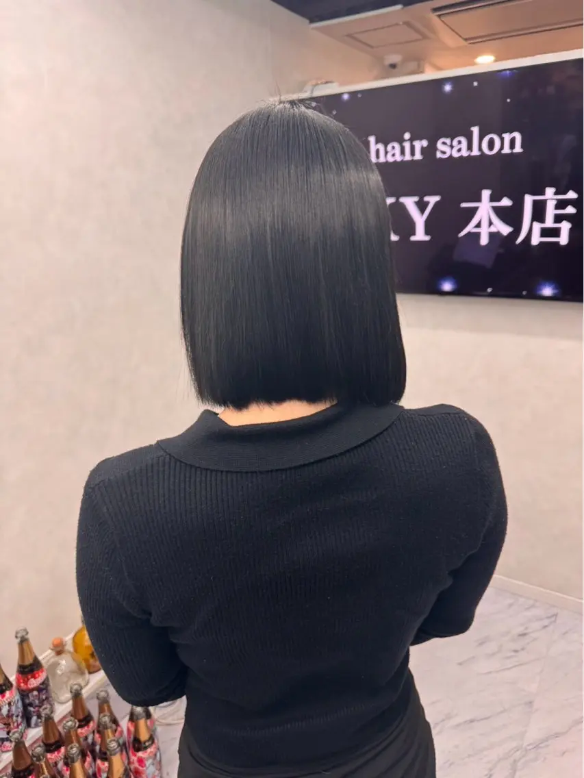 ショート カラー ヘアカラー ブリーチ/エクステ モデル募集中🖤のヘアスタイル