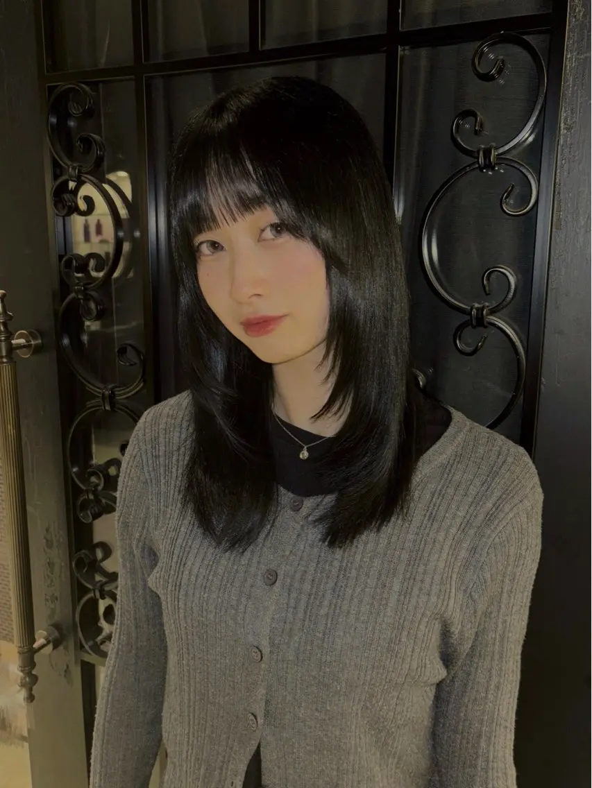 セミロング カラー ヘアカラー アレク金沢 / moekaのヘアスタイル