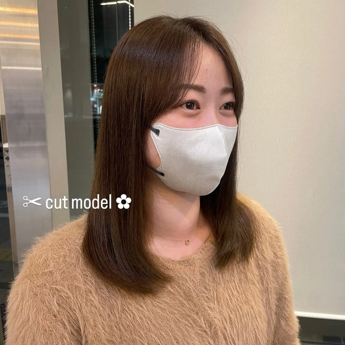 ミディアム 𝙢𝙞𝙮𝙪🎀 girly hairのヘアスタイル