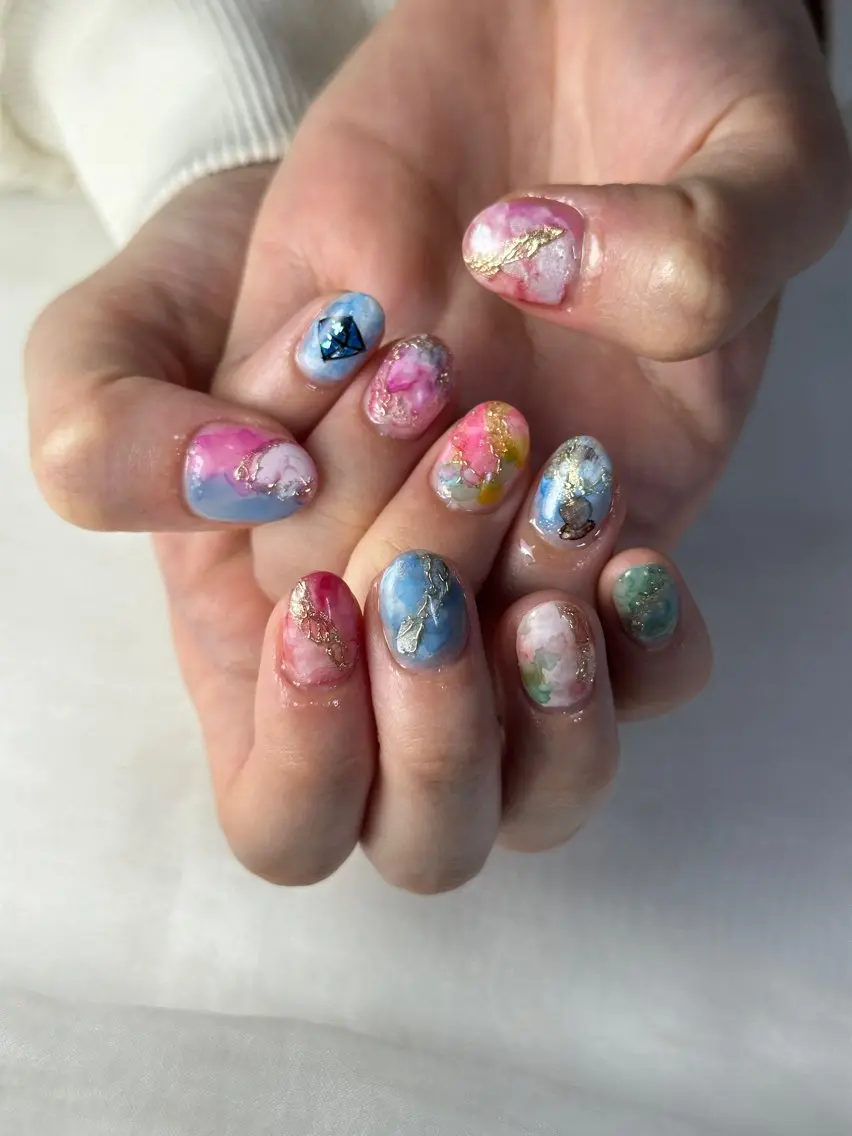 ネイル ハンドネイル うにゃねいる🌷 Mayaのネイルデザイン