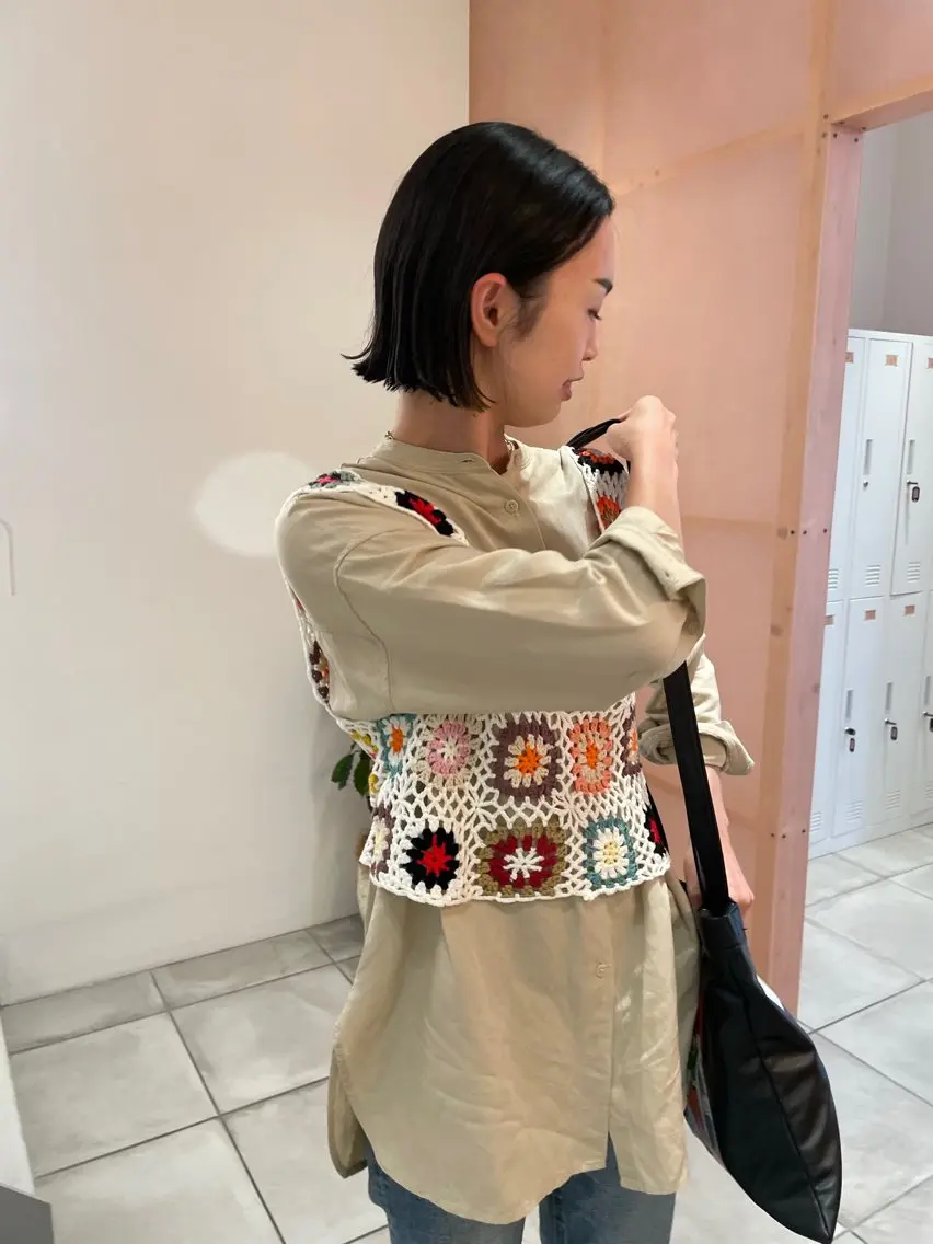 ショート パーマ カット パーマ トリートメント 前原  千尋のヘアスタイル