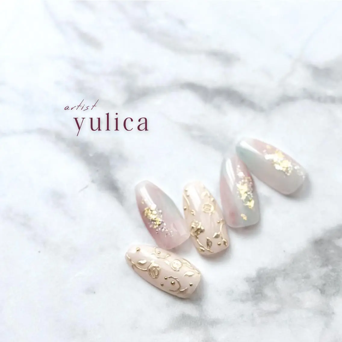 ネイル ハンドネイル yulica 【パラジェル取扱店】のネイルデザイン
