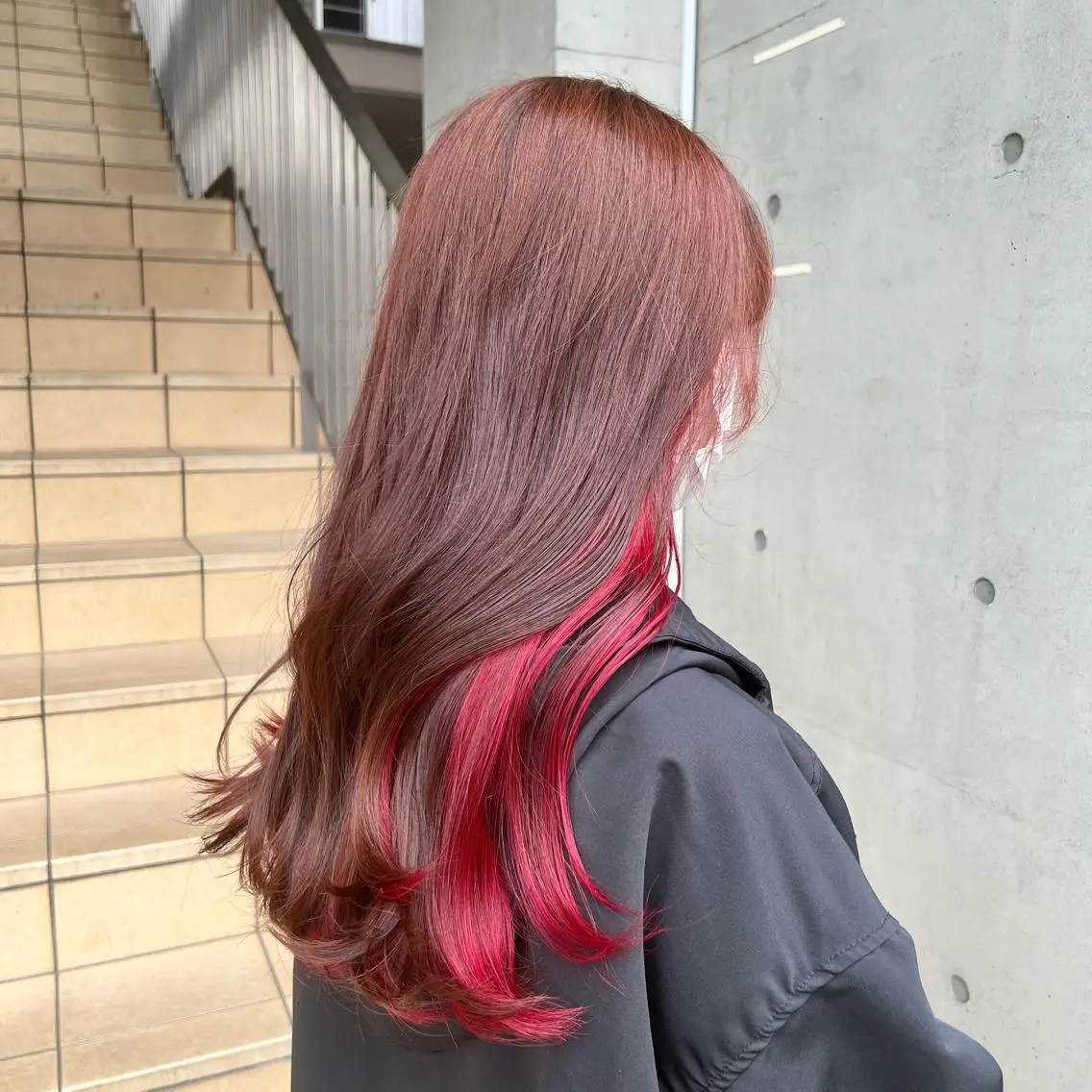 ロング カラー ヘアカラー stylist 🐶内藤 成香のヘアスタイル