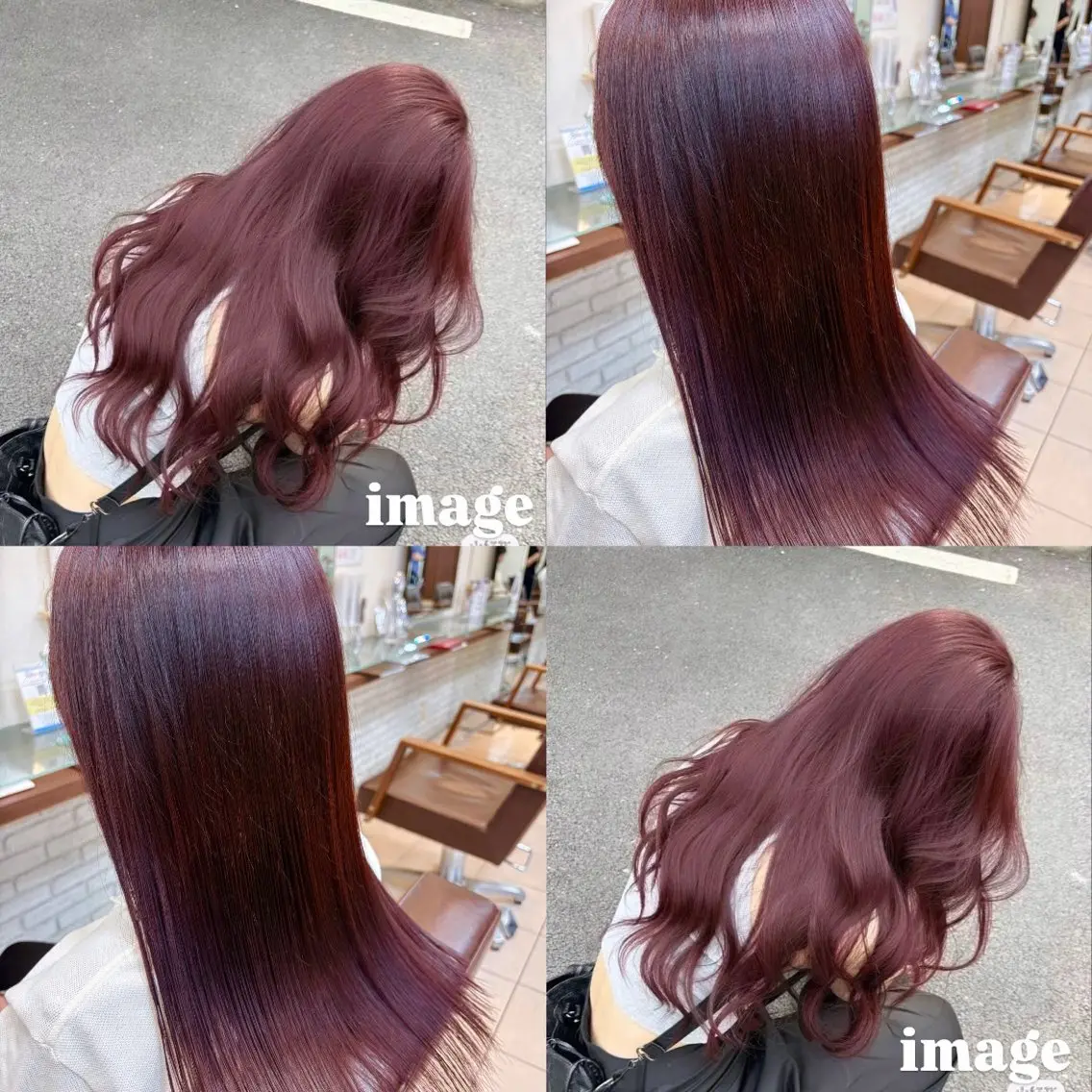 【🦋平日16:00以降限定🌙】カット＋ワンカラー＋髪質改善トリートメントの写真
