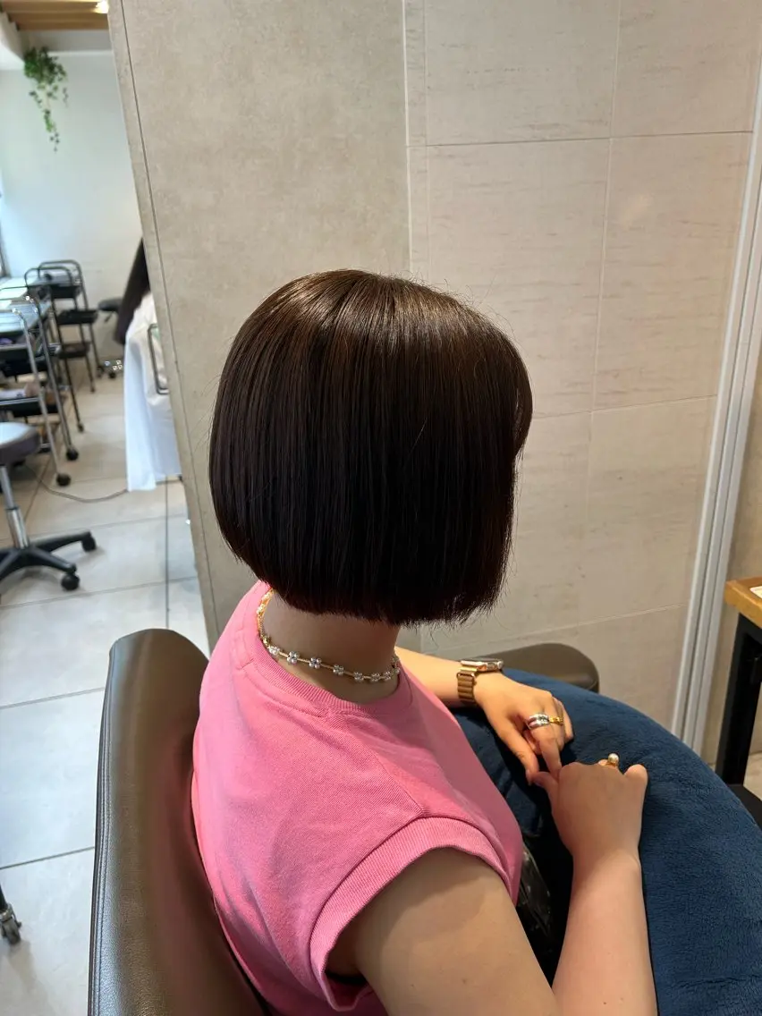 ショート 透明感カラー/ Ⓜ️めぐみのヘアスタイル