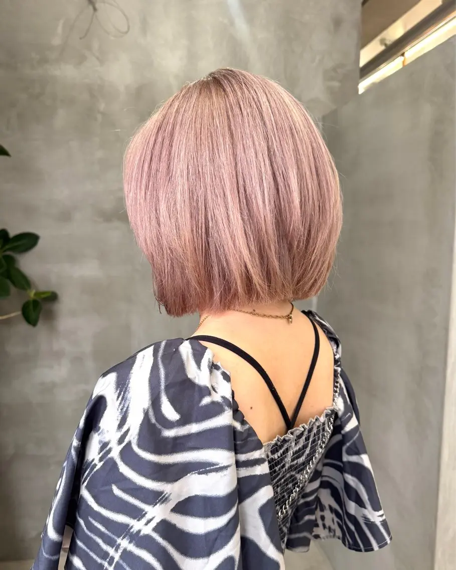 ショート ボブ レイヤーカット SOL/NAGOYA ANNAのヘアスタイル