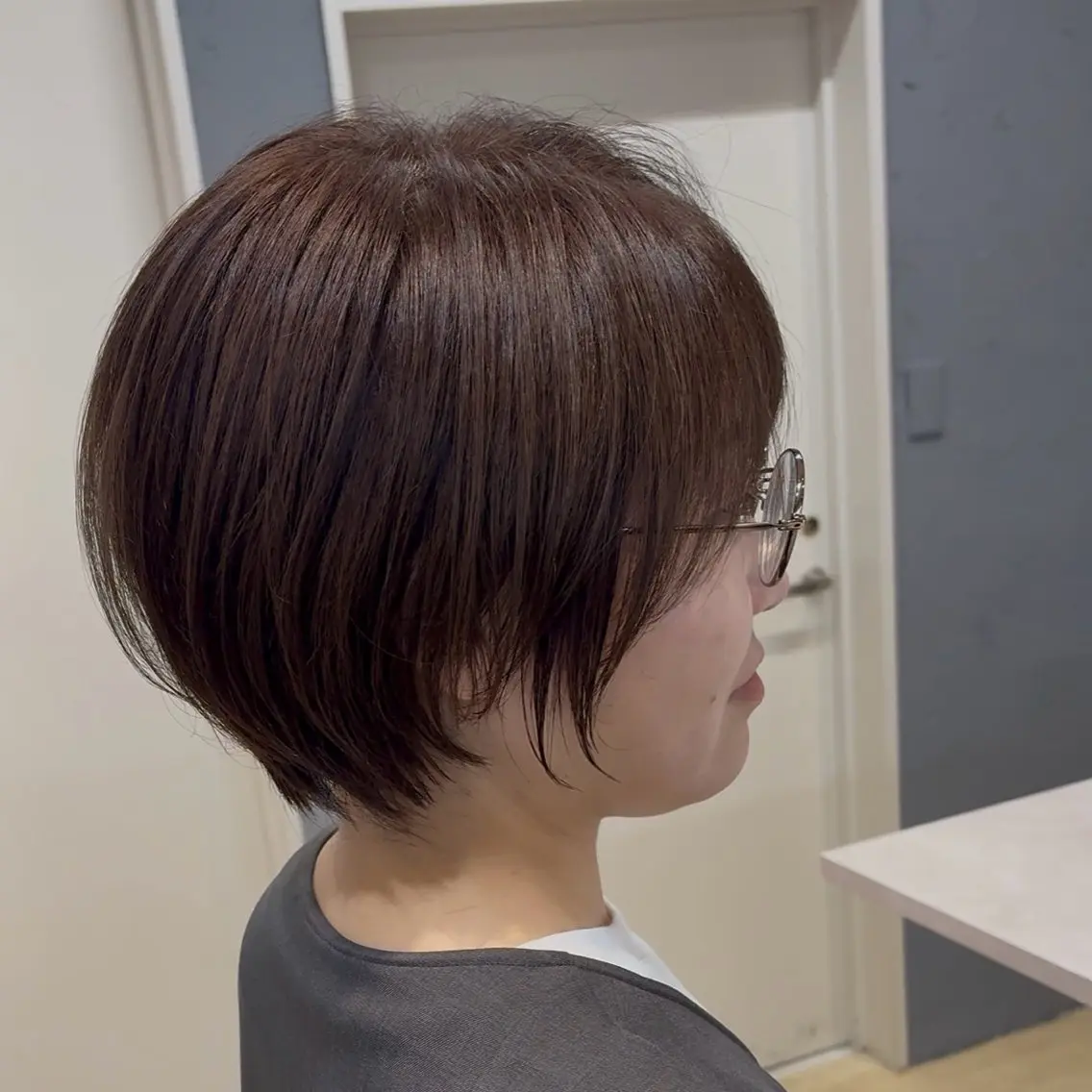 ショート カット ヘアカラー ✨艶髪ショート✨ 木場　裕由毅のヘアスタイル